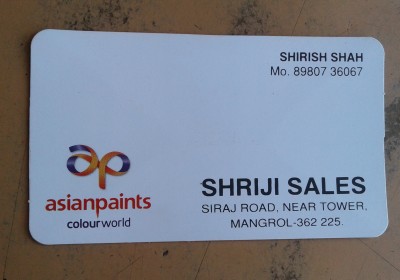 paints Dealer Asian paints dealer Shriji sales
