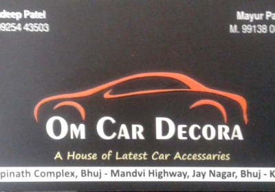 Om top car decor