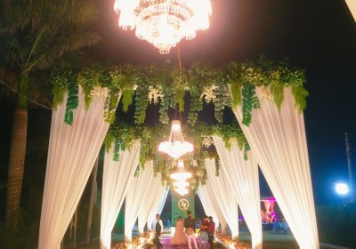 Jay Bholenath Light Decoration