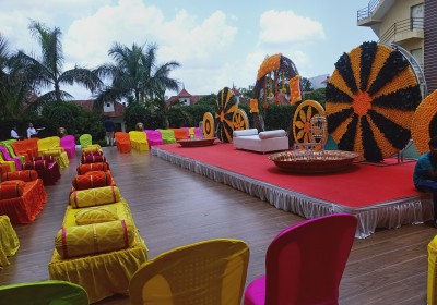 Jay Bholenath Light Decoration
