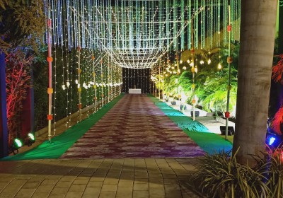 Jay Bholenath Light Decoration