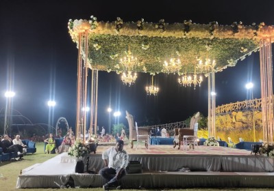 Jay Bholenath Light Decoration