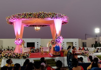Jay Bholenath Light Decoration